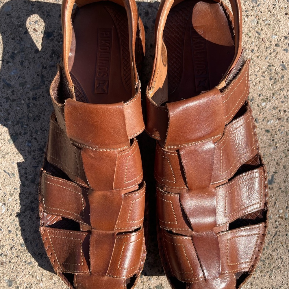 Men’s pikolinos sandals all leather size 47